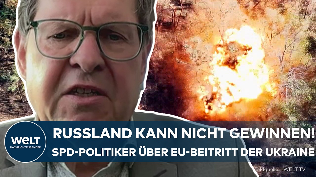 UKRAINE-KRIEG: Putin kann nicht gewinnen? Ralf Stegner über EU-Eintritt und die Rolle Deutschlands