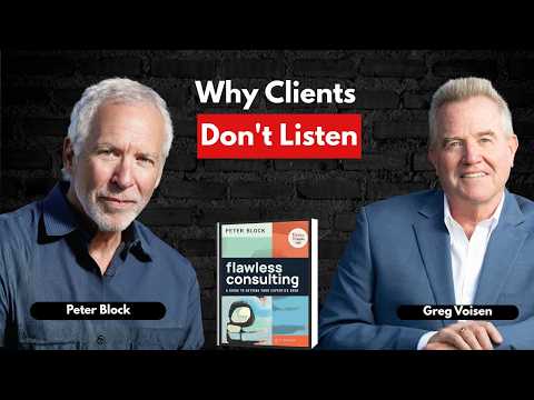 Podcast 1319: Flawless Consulting: A Guide to Getting Your Expertise Used by Peter Block