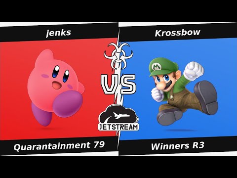 Quarantainment 79 Winners R3 - jenks (Kirby) Vs Krossbow (Mario) - SSBU