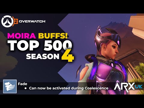 Moira CAN FADE IN COALESCENCE!! - Season 4 Top 500 Gameplay