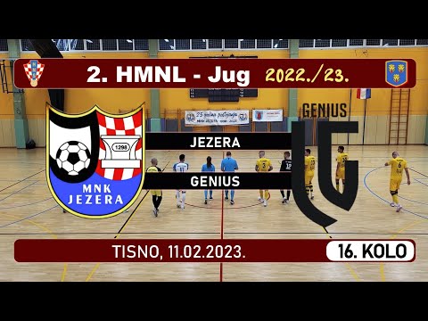 2. HMNL Jug: JEZERA - GENIUS  15:2, 11.02.2023.