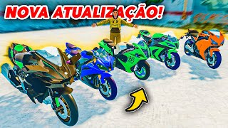 8 MOTOS NOVAS no MAIOR JOGO DE GRAU para CELULAR 🔥 NOVA ATUALIZAÇÃO do CIDADE DO GRAU