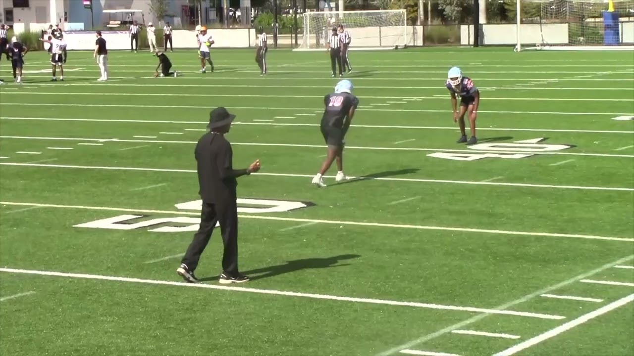 2026 National Scouting Combine Draft Eligible WR vs DB 1 v 1's