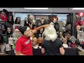 Furry White Tree Hugger Gorilla