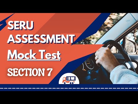 Section 7- Mock test for Transport for London (TfL's) SERU test