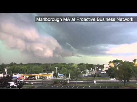 8-4-2015 Storm forms in Marlborough MA