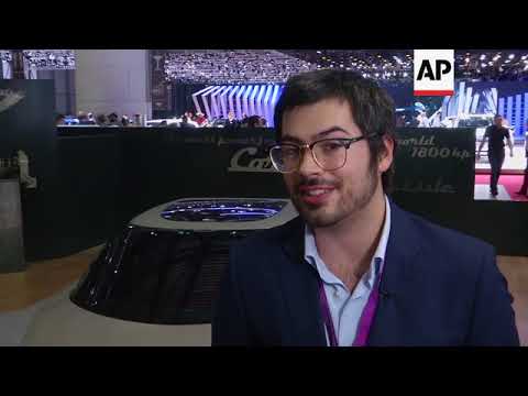 Thumbnail for In the fast lane: Automakers wow  visitors with new hyper cars in Geneva by Techrules