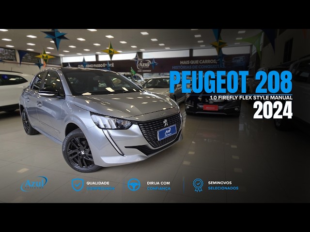 Vídeo PEUGEOT 208 1.0 FIREFLY FLEX STYLE MANUAL