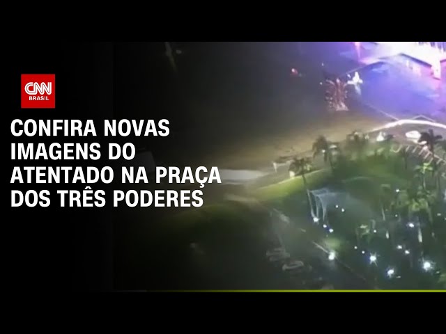 Confira novas imagens do atentado na Praça dos Três Poderes | CNN ARENA