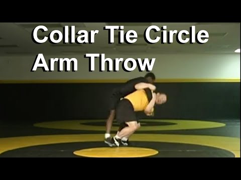 Collar Tie Circle Arm Throw - Cary Kolat Wrestling Moves