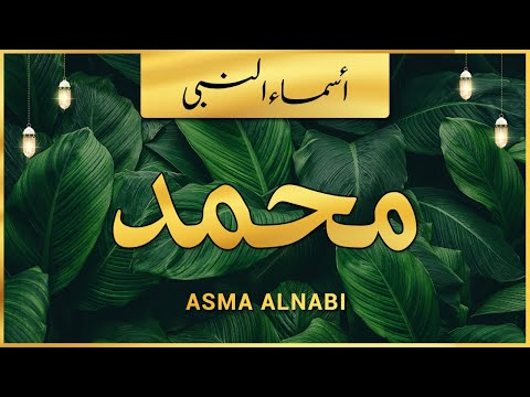 Asma ul Nabi | Names of Prophet Muhammad SAW | اسماء النبی ﷺ