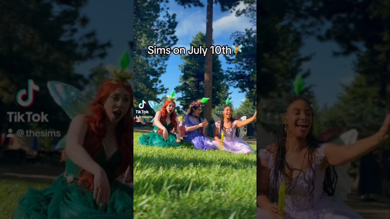 counting down the days 🧚💕 The Sims 4 #EnchantedByNature - Available July 10!