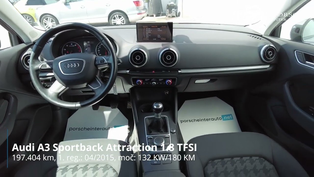 Audi A3 1.8 TFSI Attraction - SLOVENSKO VOZILO