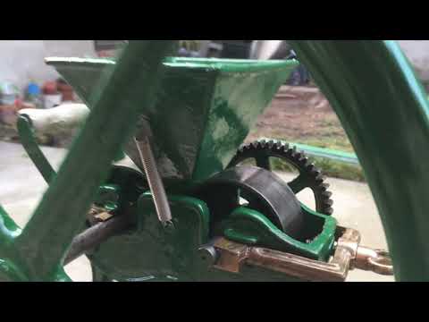 Old poppy seed grinder