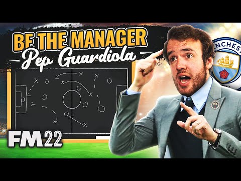 Pep Guardiola's Tactic in Football Manager