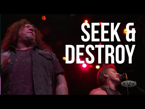 Metallica "Seek & Destroy" cover by Gary Holt, Chris Jericho, Chuck Billy + Metal Allegiance live