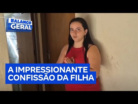 Após matar mãe com uma faca, filha diz que foi encher bexigas de festa
