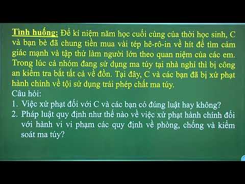 Môn GDCD lớp 9 (chủ đề tháng 1, 2)