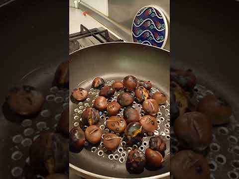 CASTAGNE  TROPPO  BUONE IN PADELLA  CIAO A TUTTI