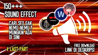 Download lagu 150    SOUND EFFECT YOUTUBER EXE/MEME | KUMPLIT DAH POKOKNYA | FREE DOWNLOAD PACK | #LASTPART mp3
