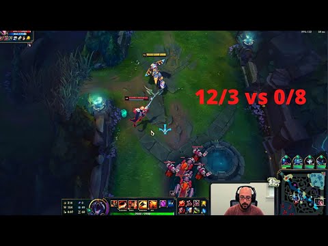 SoloRenektonOnly 12/3 Renekton vs 0/8 Fiora