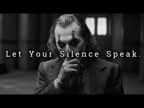 Let Your Silence Echo Louder Than Their Empty Words