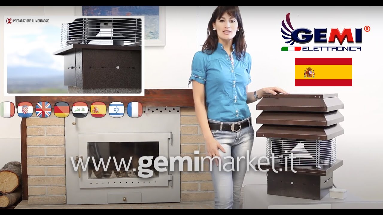 20 razones para instalar el Extractores De Humo GEMI - Aspirador De Humos Para Chimenea