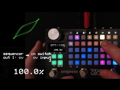 Zoia Tutorial: Switching Between Sequencers - Empress Effects Zoia