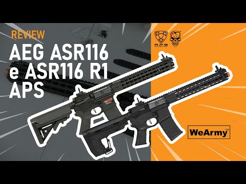 Review dos Rifles M4 APS - Modelos ASR116 e ASR116 R1 - Série WeArmy Reviews