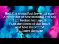 Heal the Wounds ~ Point of Grace  ~ lyric video