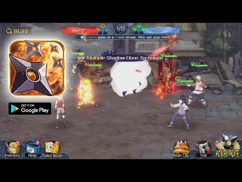 🆕🗣 Ninja Endless Fight [3d Naruto Mobile] Gameplay & 5 codes!