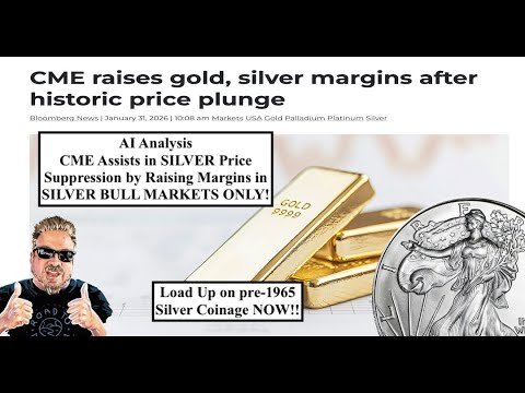 SILVER ALERT! CME Only Raises Margin Requirements to Stop Price Rises! 100% CRIMINAL! (Bix Weir)