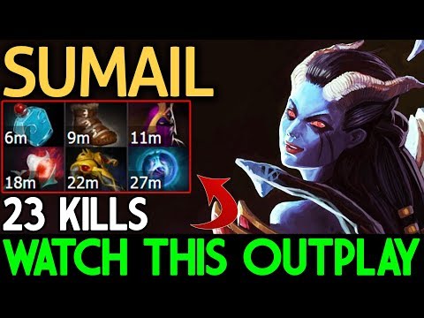 SUMAIL Dota 2 7.07 [Queen of Pain] Watch This Outplay