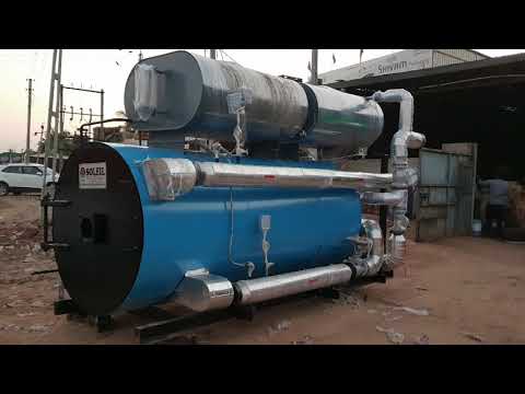 Vertical Four Pass Wood Thermic Fluid Heater