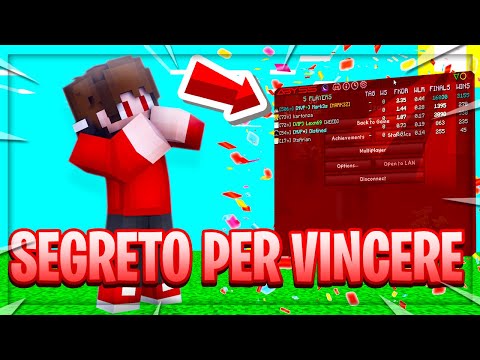 IL SEGRETO per VINCERE le BEDWARS su HYPIXEL!