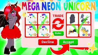 Descargar I Traded Mega Neon Unicorns Only Roblox Adopt Me Mega