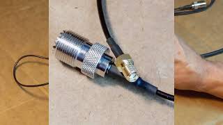Convert SMA-Male antenna Connector To SO-239, With This Max Gain Cable