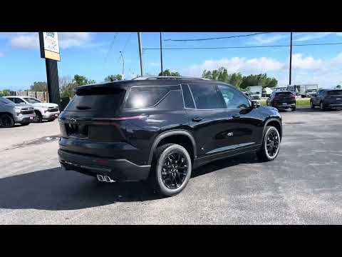 2026 Chevrolet Traverse AWD 4dr LT in Black for sale at Lally Chevrolet Ltd. in Tilbury, ON