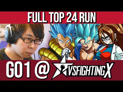 STRONGEST TEAM IN DBFZ? GO1 FULL top 24 run at VSFighting X 2022!