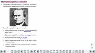 Eğitim Vadisi 10.Sınıf Biyoloji 6.Föy Kalıtımın Genel İlkeleri Konu Anlatım Videoları