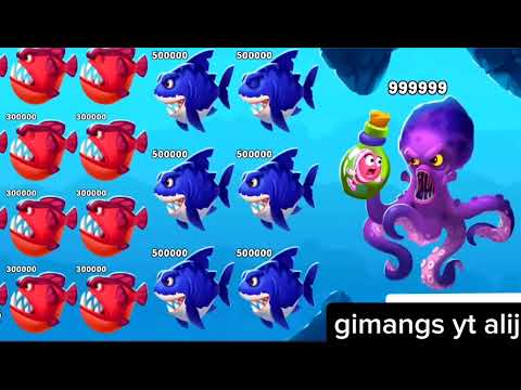 Fishdom Ads Mini Game trailer 34 part 🐠 new update gameplay Hungry fishs video