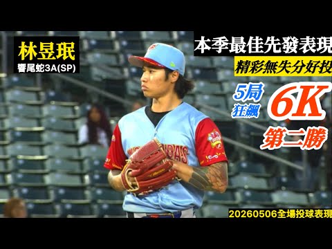 Basketball top5 - 正式踏上大聯盟！林昱珉5局0失分後傳來驚喜消息 響尾蛇輪值找到答案