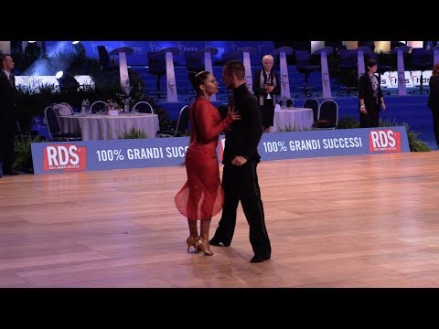 Alessio Minerva - Dalila Longo ITA | Cha Cha Cha | WDSF GrandSlam Latin - Rimini 2018