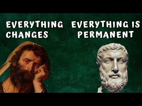 Heraclitus vs Parmenides | Change vs Permanence