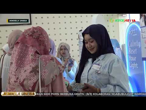 UNESA WINDOW: Collaboration between Ngabubulight Wardah & UNESA