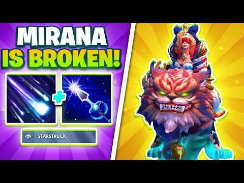 Why MIDLANE Mirana is BROKEN in Dota 2