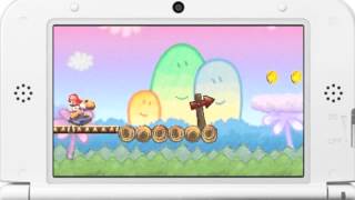 [Yoshi's New Island] World 1-6: Bouncy Beanstalk Walk Gameplay