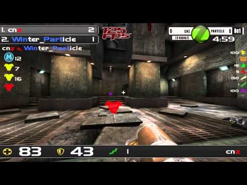 Q3God's Quake Live Qualifier #2 - cnz vs winter_particle