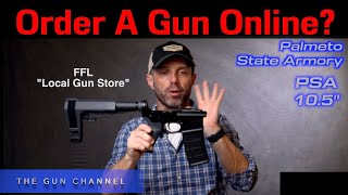 How do you order a gun online Is a Palmeto State Armory gun any good  PSA AR15 300 Black Out
