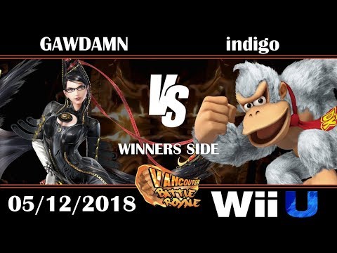 VBR Smash 4 Singles: Pools - Gawd Damn (Bayonetta) vs indigo (Donkey kong, King Dedede)